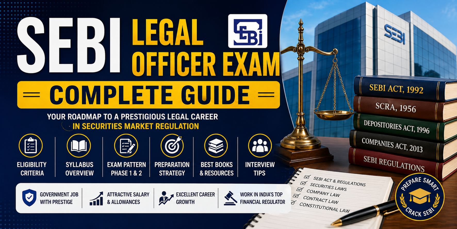 SEBI Legal Officer Exam Guide
